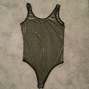 Shimmery bodysuit